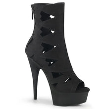 Carregar imagem no visualizador da galeria, Tacones Pleaser DELIGHT-1014 Negro Faux Suede
