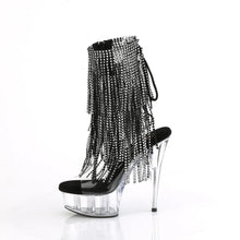 Cargar imagen en el visor de la galería, Tacones Pleaser DELIGHT-1017RSF Transparente Negro
