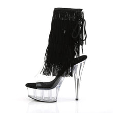 Carregar imagem no visualizador da galeria, Tacones Pleaser DELIGHT-1017TF Transparente Negro
