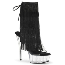 Carregar imagem no visualizador da galeria, Tacones Pleaser DELIGHT-1017TF Transparente Negro
