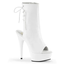 Cargar imagen en el visor de la galería, Tacones Pleaser DELIGHT-1018 Blanco Piel Sintética
