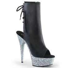 Cargar imagen en el visor de la galería, Tacones Pleaser DELIGHT-1018LG Negro Piel Sintética
