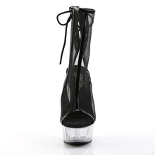 Carregar imagem no visualizador da galeria, Tacones Pleaser DELIGHT-1018MSH Negro Charol Transparente
