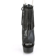 Cargar imagen en el visor de la galería, Tacones Pleaser DELIGHT-1018RSF Negro Piel Sintética
