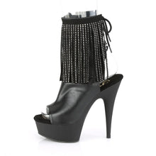 Cargar imagen en el visor de la galería, Tacones Pleaser DELIGHT-1018RSF Negro Piel Sintética
