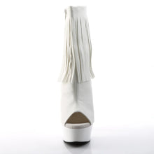 Cargar imagen en el visor de la galería, Tacones Pleaser DELIGHT-1019 Blanco Piel Sintética
