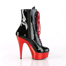 Cargar imagen en el visor de la galería, Tacones Pleaser DELIGHT-1020 Negro Charol Rojo
