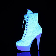 Load image into Gallery viewer, Tacones Pleaser DELIGHT-1020LG Neon Blanco Purpurina
