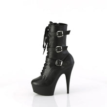 Cargar imagen en el visor de la galería, Tacones Pleaser DELIGHT-1043 Negro Piel Sintética
