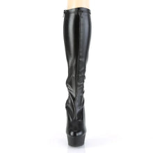 Cargar imagen en el visor de la galería, Tacones Pleaser DELIGHT-2000 Negro Str Piel
