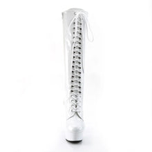 Carregar imagem no visualizador da galeria, Tacones Pleaser DELIGHT-2023 Blanco Str Charol
