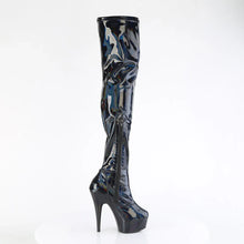 Carregar imagem no visualizador da galeria, Tacones Pleaser DELIGHT-3000HWR Negro Hologram Charol
