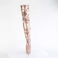 Cargar imagen en el visor de la galería, Tacones Pleaser DELIGHT-3000HWR Oro Rosa Hologram
