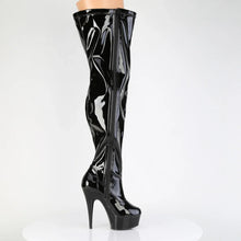 Cargar imagen en el visor de la galería, Tacones Pleaser DELIGHT-3000WCF Negro Str. Charol
