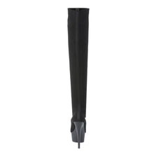 Cargar imagen en el visor de la galería, Tacones Pleaser DELIGHT-3002-1 Negro Stretch Knit
