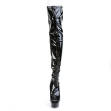 Cargar imagen en el visor de la galería, Tacones Pleaser DELIGHT-3011 Negro Str. Charol
