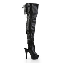 Carregar imagem no visualizador da galeria, Tacones Pleaser DELIGHT-3017 Negro Str Piel
