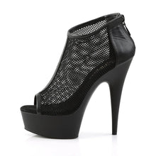 Cargar imagen en el visor de la galería, Tacones Pleaser DELIGHT-600-12 Negro Piel Sintética
