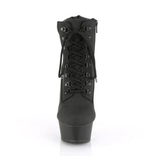 Load image into Gallery viewer, Tacones Pleaser DELIGHT-600TL-02 Negro Nubuck Piel
