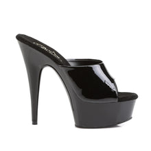 Cargar imagen en el visor de la galería, Tacones Pleaser DELIGHT-601 Negro Charol
