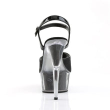 Carregar imagem no visualizador da galeria, Tacones Pleaser DELIGHT-609-5G Negro Gltr
