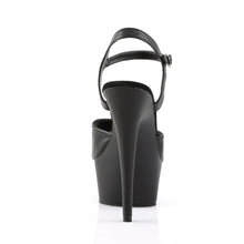 Cargar imagen en el visor de la galería, Tacones Pleaser DELIGHT-609 Negro Piel Sintética
