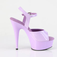 Cargar imagen en el visor de la galería, Tacones Pleaser DELIGHT-609 Lavanda Charol
