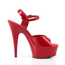 Load image into Gallery viewer, Tacones Pleaser DELIGHT-609 Rojo Charol
