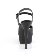 Carregar imagem no visualizador da galeria, Tacones Pleaser DELIGHT-609REFL Verde Reflective Negro
