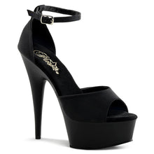 Cargar imagen en el visor de la galería, Tacones Pleaser DELIGHT-618PS Negro Potosoie Mate
