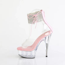Load image into Gallery viewer, Tacones Pleaser DELIGHT-624RS Transparente B. Rosa
