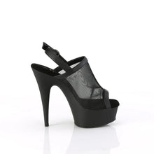Carregar imagem no visualizador da galeria, Tacones Pleaser DELIGHT-636 Negro Faux Le
