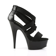Cargar imagen en el visor de la galería, Tacones Pleaser DELIGHT-669 Negro Elastic Band
