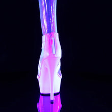 Cargar imagen en el visor de la galería, Tacones Pleaser DELIGHT-669 UV Blanco Elastic
