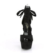Cargar imagen en el visor de la galería, Tacones Pleaser DELIGHT-679 Negro Faux Suede
