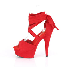 Carregar imagem no visualizador da galeria, Tacones Pleaser DELIGHT-679 Rojo Faux Suede
