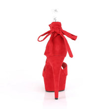 Carregar imagem no visualizador da galeria, Tacones Pleaser DELIGHT-679 Rojo Faux Suede
