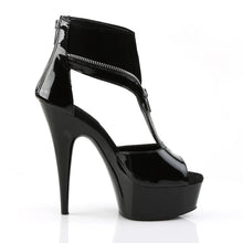 Cargar imagen en el visor de la galería, Tacones Pleaser DELIGHT-690 Negro Charol Lamy
