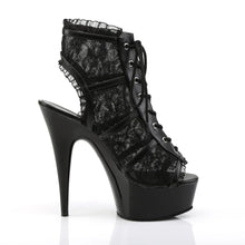 Carregar imagem no visualizador da galeria, Tacones Pleaser DELIGHT-696LC Negro Lace
