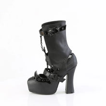 Carregar imagem no visualizador da galeria, Zapatos con plataforma Demonia DEMON-13 Negro Piel vegana
