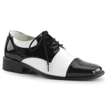 Load image into Gallery viewer, Zapatos Funtasma DISCO-18 Negro Blanco Charol
