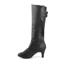 Load image into Gallery viewer, Botas Pleaser Pink Label DIVINE-2018 Negro Piel Sintética
