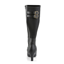 Load image into Gallery viewer, Botas Pleaser Pink Label DIVINE-2018 Negro Piel Sintética
