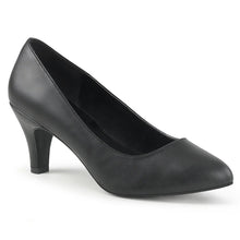 Load image into Gallery viewer, Tacones Pleaser Pink Label DIVINE-420 Negro Piel Sintética
