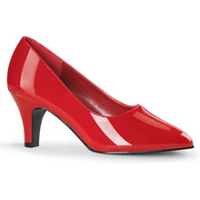 Load image into Gallery viewer, Tacones Pleaser Pink Label DIVINE-420 Rojo Charol
