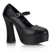 Load image into Gallery viewer, Zapatos con plataforma Demonia DOLLY-50 Negro Piel vegana

