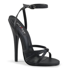 Cargar imagen en el visor de la galería, Tacones Devious DOMINA-108 Negro Pu
