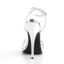 Load image into Gallery viewer, Tacones Devious DOMINA-108 Plata Pu
