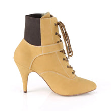 Load image into Gallery viewer, Botas Pleaser Pink Label DREAM-1022 Tan Fuax Nubuck
