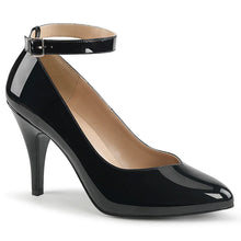 Load image into Gallery viewer, Tacones Pleaser Pink Label DREAM-431 Negro Charol
